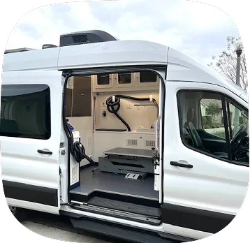 mobile dog grooming truck
